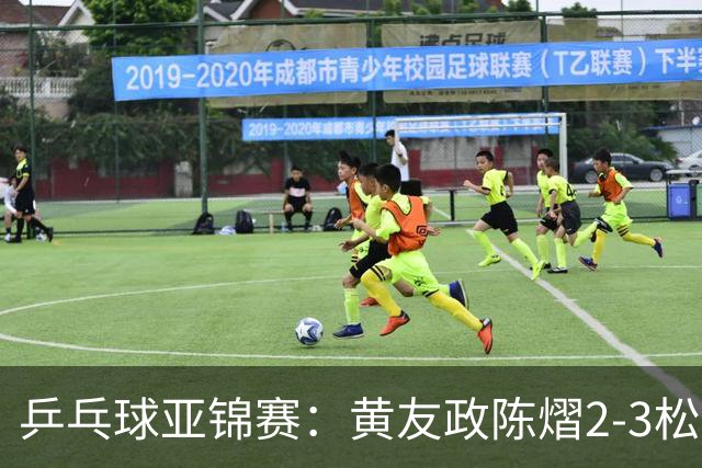 乒乓球亚锦赛：黄友政/陈熠2-3松岛辉空/张本美和 混双摘银
