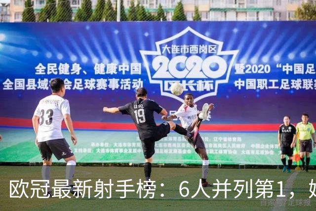 欧冠最新射手榜：6人并列第1，姆巴佩第7，落后于哈兰德和凯恩